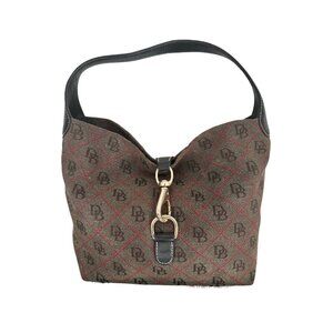 Dooney and Bourke Signature Quilt Logo-Lock Medium Sac Handbag